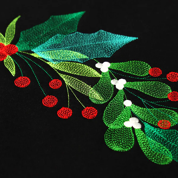 Festive Holly and Berries Spray - Image 8