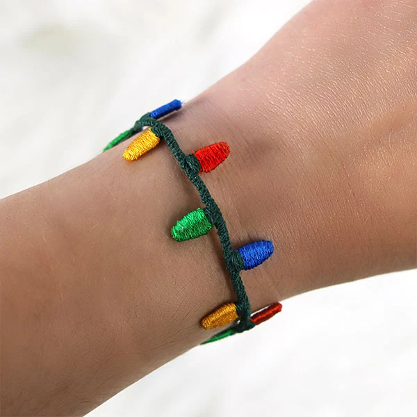 Festive Lights Bracelet (Lace)