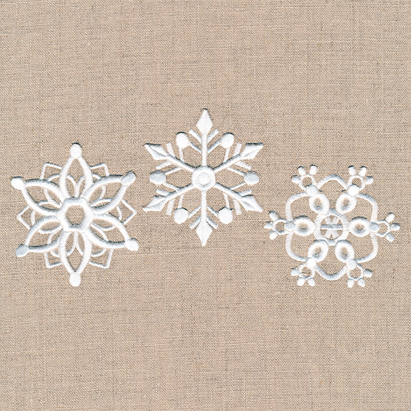 Festive Snowflakes Border (Puff Foam) - Image 3