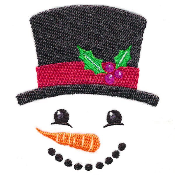 Festive Snowman Face - Image 4