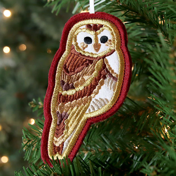 Festive Woodland Ornaments - Owl - Image 3