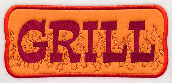 Fiery Grill (Applique) - Image 3
