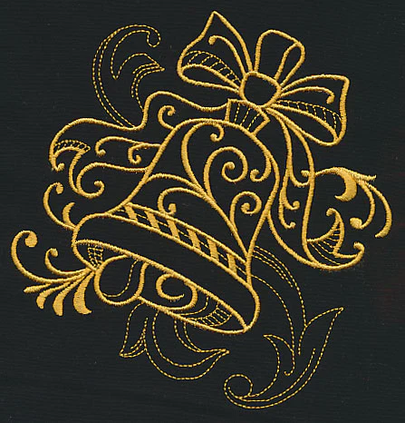 Filigree Bell (Goldwork) - Image 3