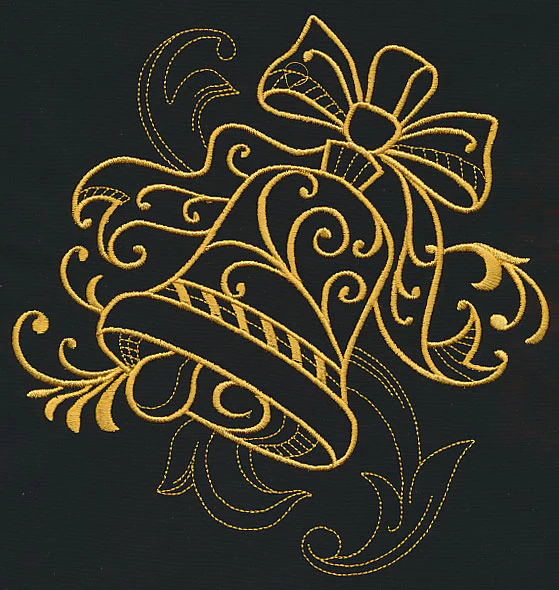 Filigree Bell (Goldwork) - Image 6