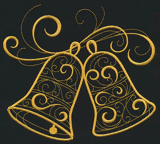 Filigree Bell (Goldwork) - Image 2