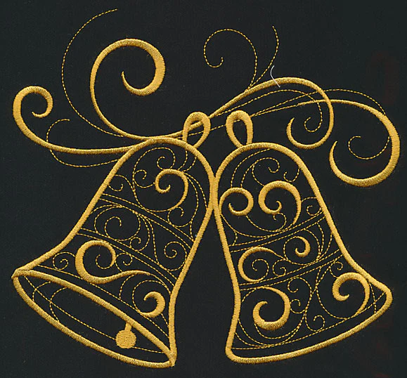 Filigree Bell (Goldwork) - Image 6