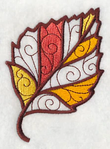 Filigree Birch Leaf