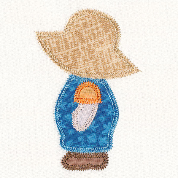 Fisherman Fred Quilt Block (In-the-Hoop) - Image 4