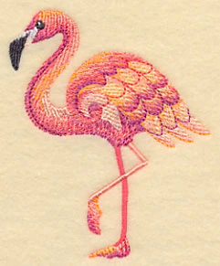 Flamingo in Watercolor - Image 3