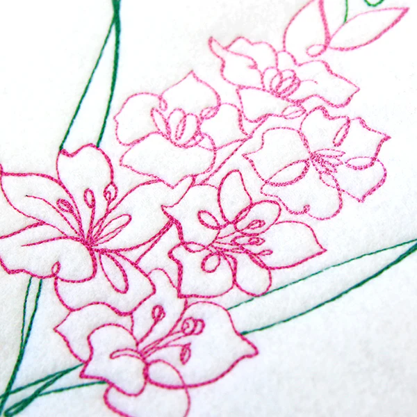 Floral Calligraphy - Gladiolus - Image 12