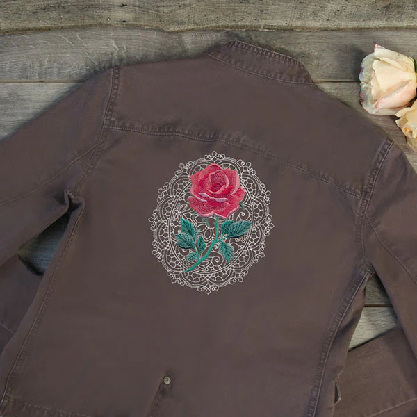 Floral Cameo - Rose - Image 8