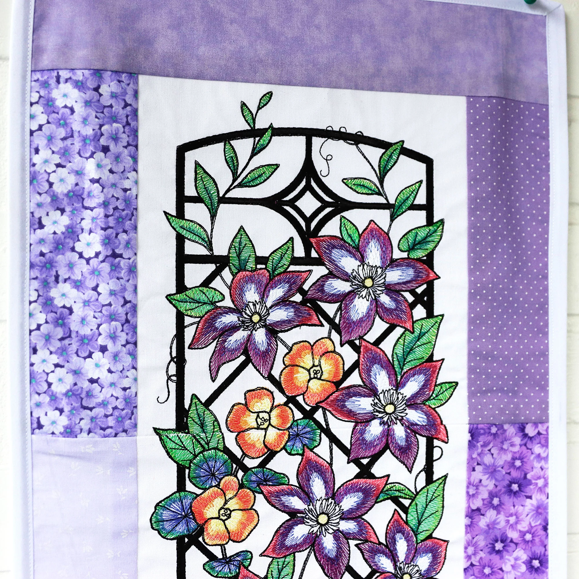 Floral Color Theory Trellis Scene - Image 6