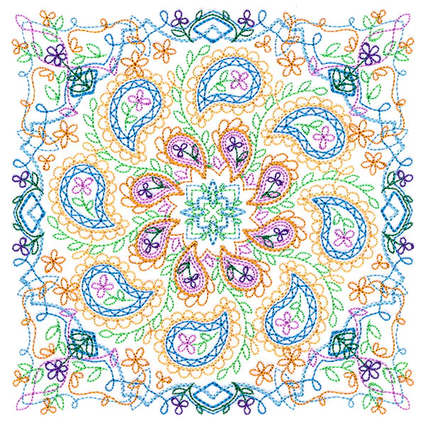 Floral Kaleidoscope 6 - Image 3