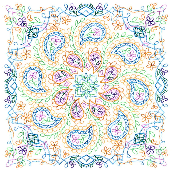 Floral Kaleidoscope 6 - Image 5