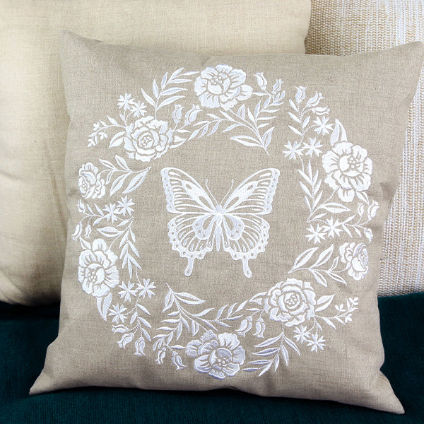 Floral Wreath & Butterfly Feature - Image 6