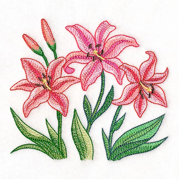 Flourish and Grow Lilies Border - Image 3