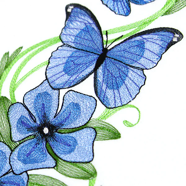 Flourish to Flutter - Periwinkle & Blue Morpho - Image 6