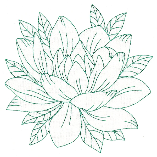 Flourishing Beauty Lotus (Vintage)