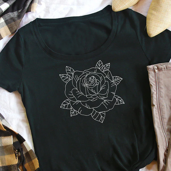 Flourishing Beauty Rose (Vintage) - Image 2