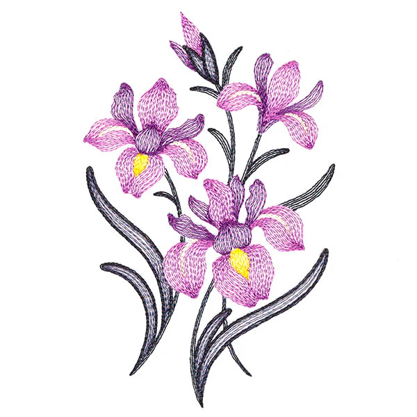 Flourishing Bouquet - Irises - Image 4