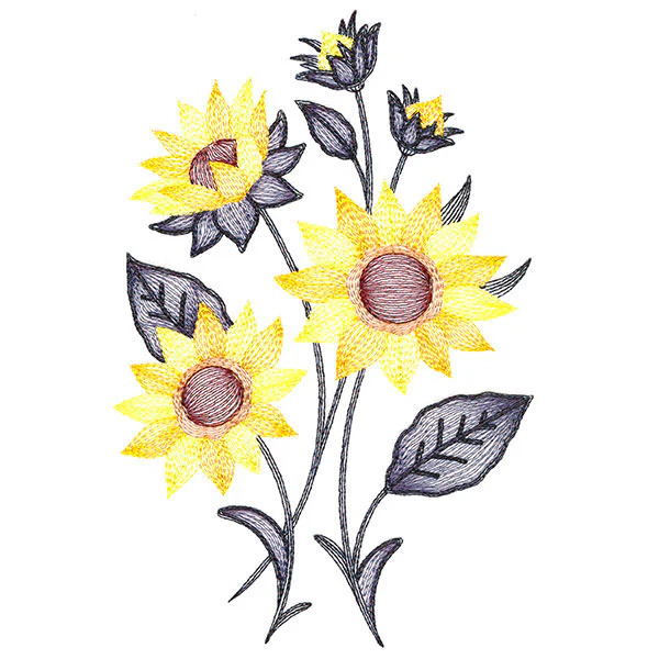 Flourishing Bouquet - Sunflowers - Image 2