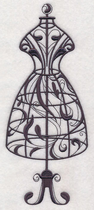 Flourishing Creativity - Dress Form - Image 2