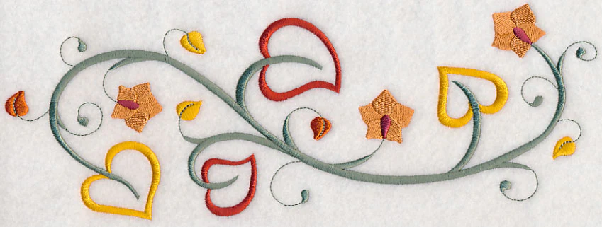 Flourishing Fall Butterfly Border - Image 5