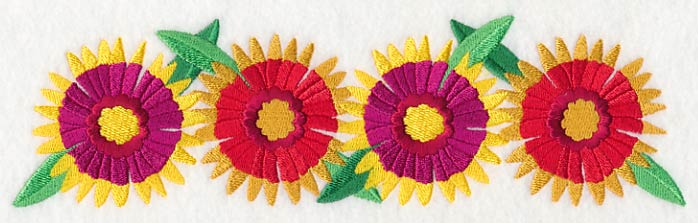 Flourishing Firewheel Border - Image 2