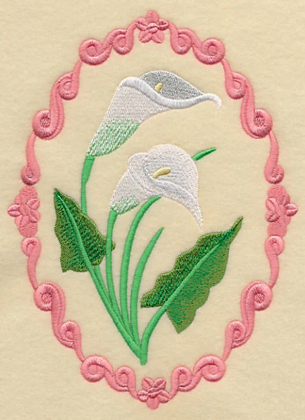 Flower Cameo - Calla Lilies - Image 2