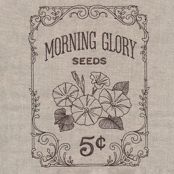 Flower Garden Seed Packet - Morning Glories - Image 2