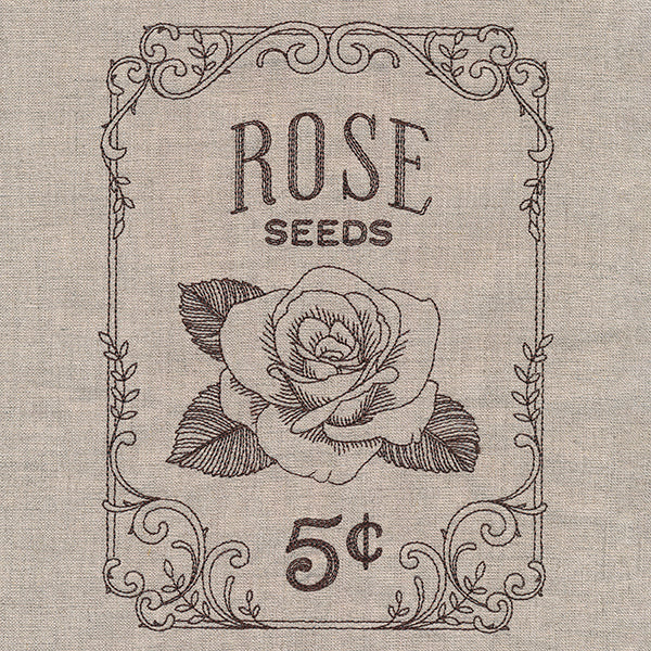 Flower Garden Seed Packet - Roses - Image 2