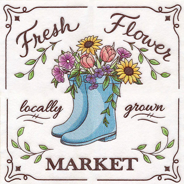 Flower Market Sign Panel 1 - Image 14
