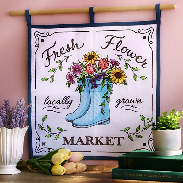 Flower Market Sign Panel 1 - Image 4