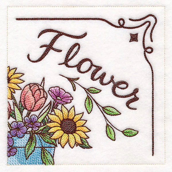 Flower Market Sign Panel 2 - Image 5