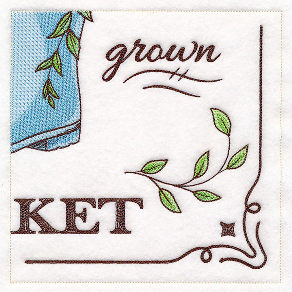 Flower Market Sign Panel 4 - Image 3