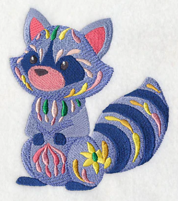 Flower Power Baby Raccoon - Image 2