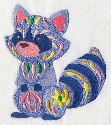 Flower Power Baby Raccoon - Image 4