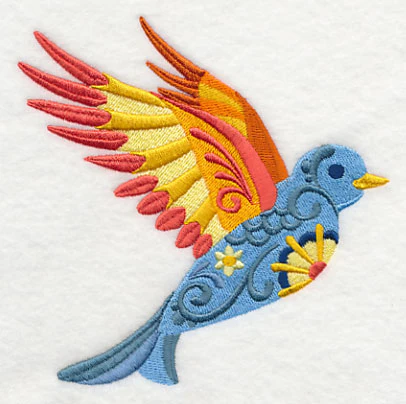 Flower Power Bird
