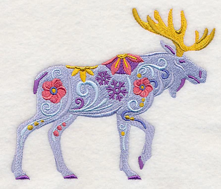 Flower Power Moose - Image 2