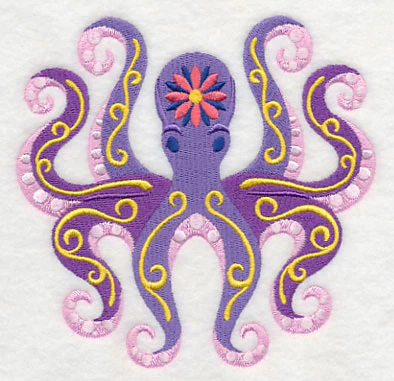 Flower Power Octopus - Image 2