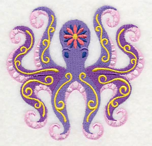 Flower Power Octopus - Image 3