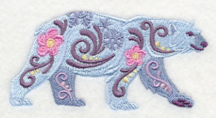 Flower Power Polar Bear - Image 3