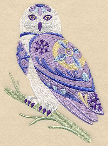 Flower Power Snowy Owl - Image 2