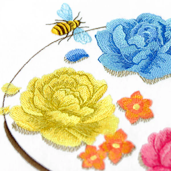 Flowers & Bees Painter's Palette - Image 10