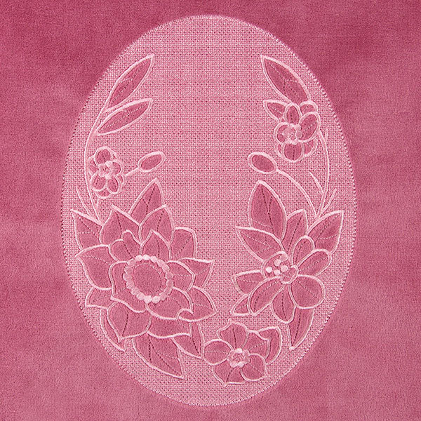 Flowers in Bloom Oval (Embossed) - Image 7