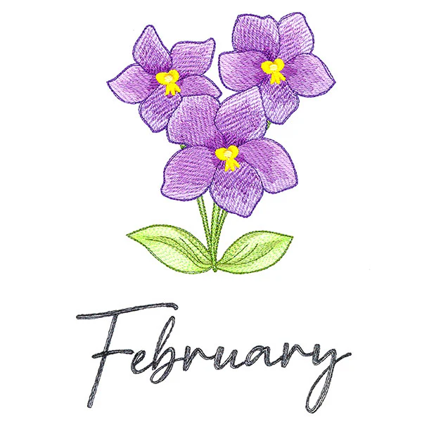 Flowers of the Year - February - Image 3