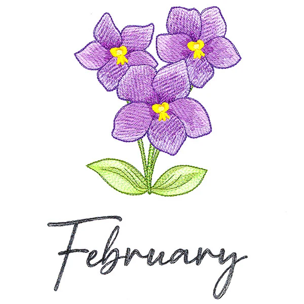 Flowers of the Year - February - Image 5