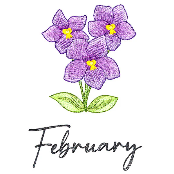 Flowers of the Year - February - Image 7