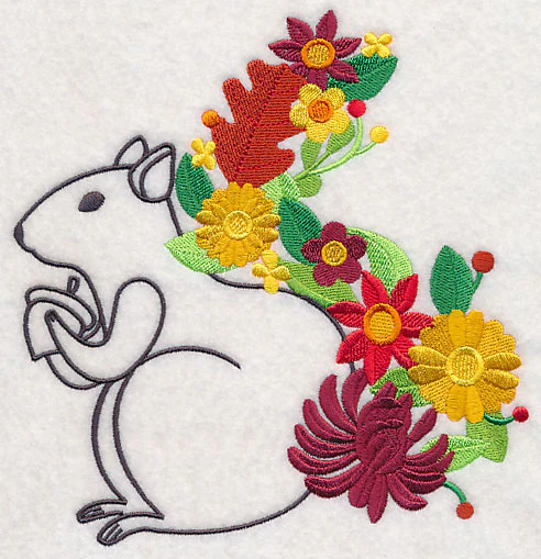 Flowery Forest Squirrel - Image 2