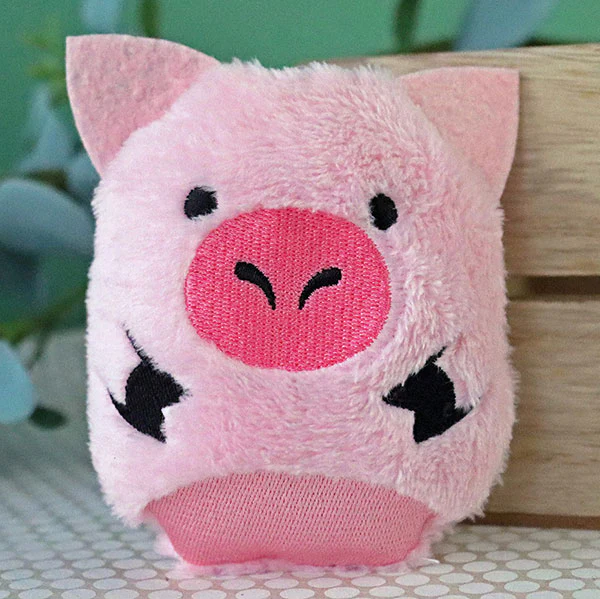 Fluffy Pig Barnyard Buddy (In-the-Hoop) - Image 6